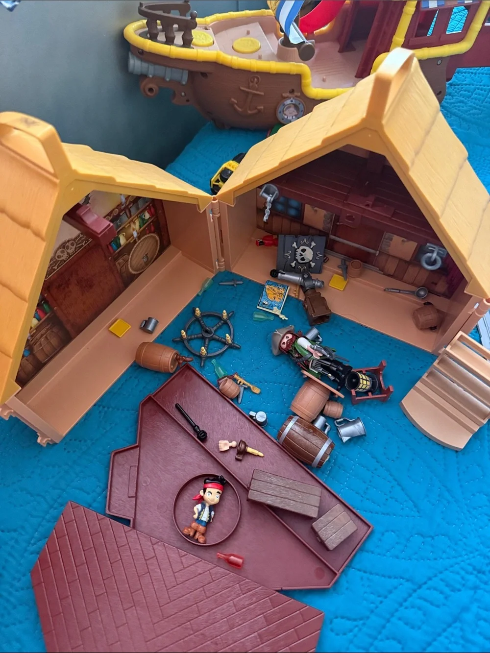 Pirate Ships, Pirate Night Light, Pirate Wall Clock, and Pirate Playmobil